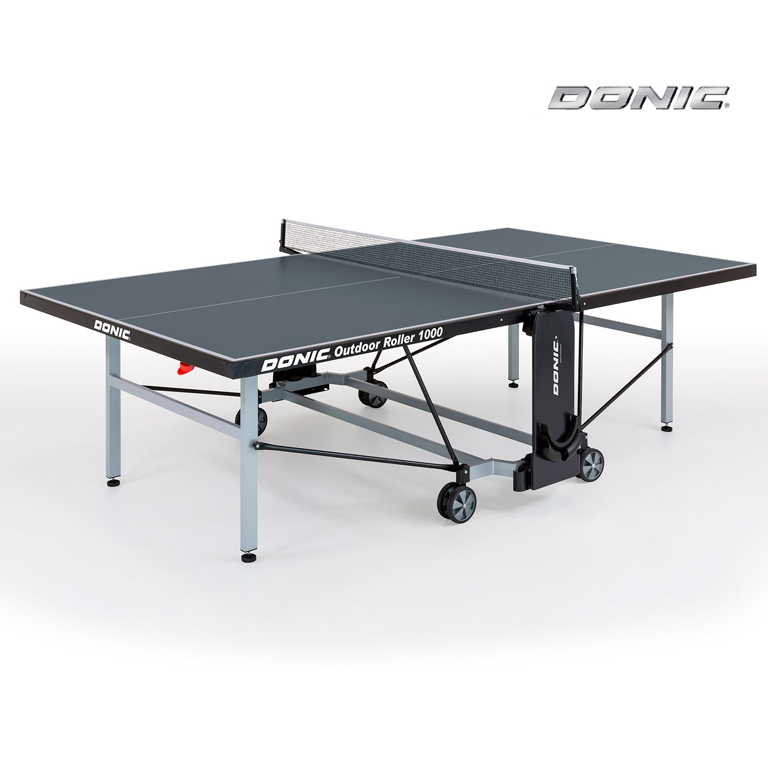 Donic Outdoor Roller 1000 - серый из каталога всепогодных теннисных столов в Самаре по цене 149990 ₽
