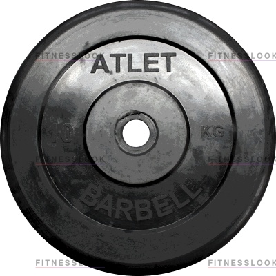 MB Barbell Atlet - 26 мм - 10 кг из каталога дисков, грифов, гантелей, штанг в Самаре по цене 3766 ₽