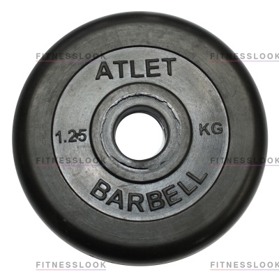 MB Barbell Atlet - 26 мм - 1.25 кг из каталога дисков, грифов, гантелей, штанг в Самаре по цене 938 ₽