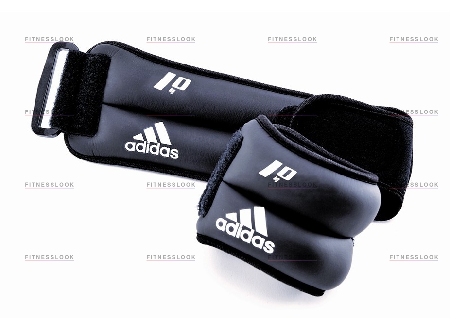 Adidas -  на запястья/лодыжки несъемные 1 кг из каталога аксессуаров для тренировок в Самаре по цене 3990 ₽