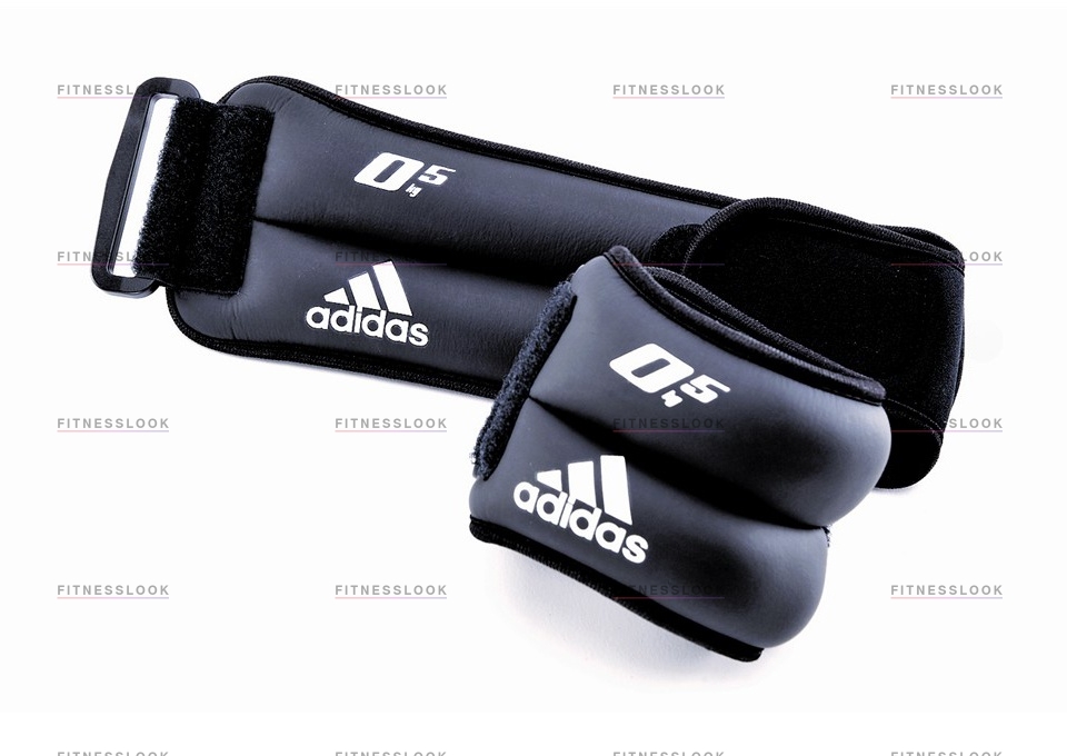 Adidas - на запястья/лодыжки несъемные 0.5 кг из каталога утяжелителей в Самаре по цене 3290 ₽