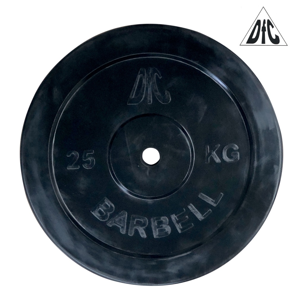 25 кг обрезиненный в Самаре по цене 6990 ₽ в категории диски (блины) для штанг и гантелей DFC
