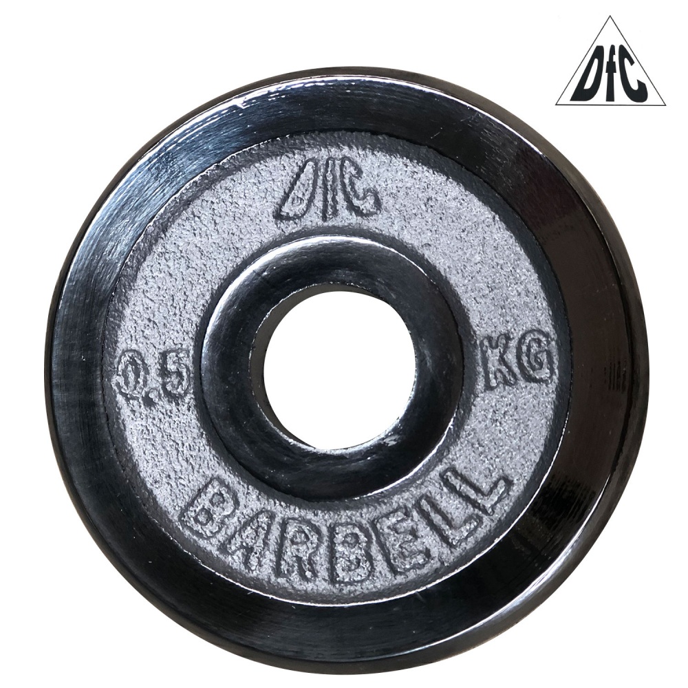 0.5 кг. хромированный в Самаре по цене 253 ₽ в категории диски (блины) для штанг и гантелей DFC