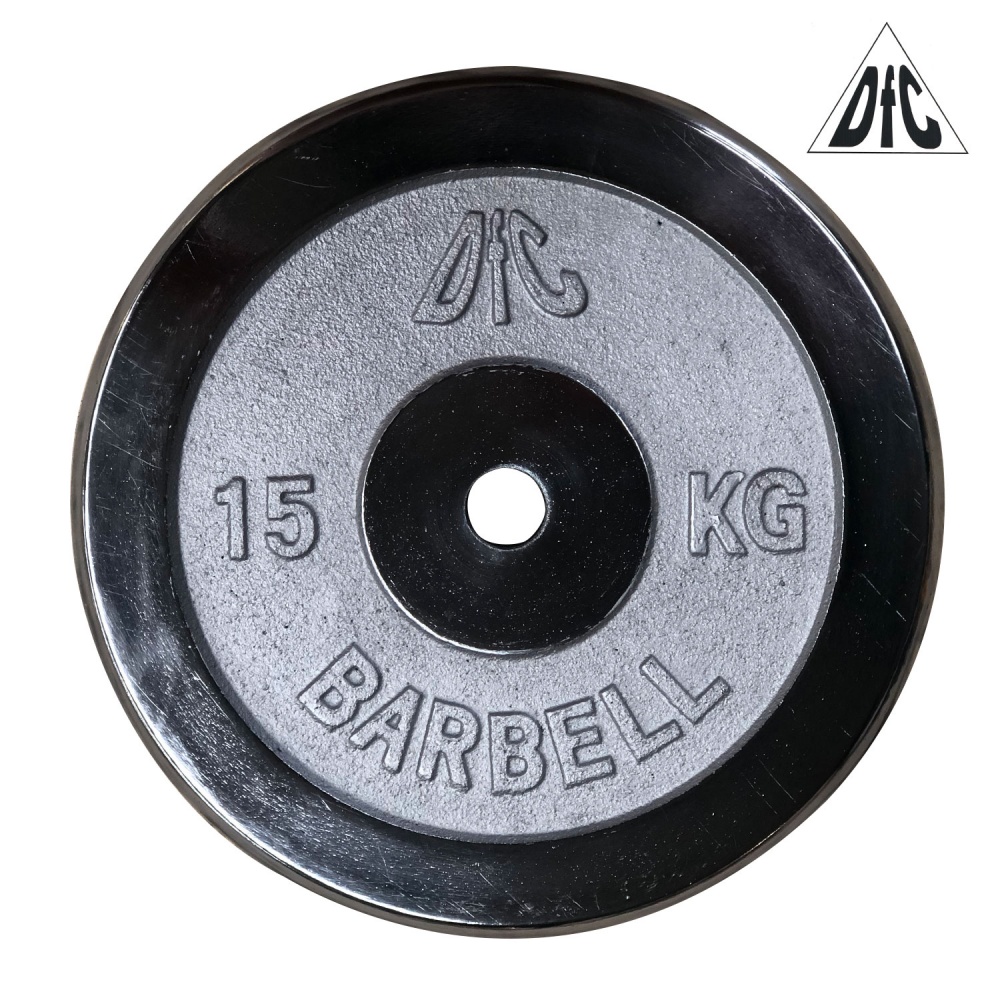 15 кг. хромированный в Самаре по цене 4290 ₽ в категории диски (блины) для штанг и гантелей DFC