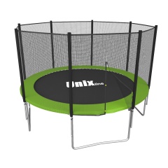 Unix Line Simple 6Ft  / 183 см (Green) outside из каталога батутов с защитной сеткой в Самаре по цене 12230 ₽