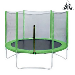 DFC Trampoline Fitness 8FT зеленый внешняя сетка из каталога батутов с защитной сеткой в Самаре по цене 14960 ₽
