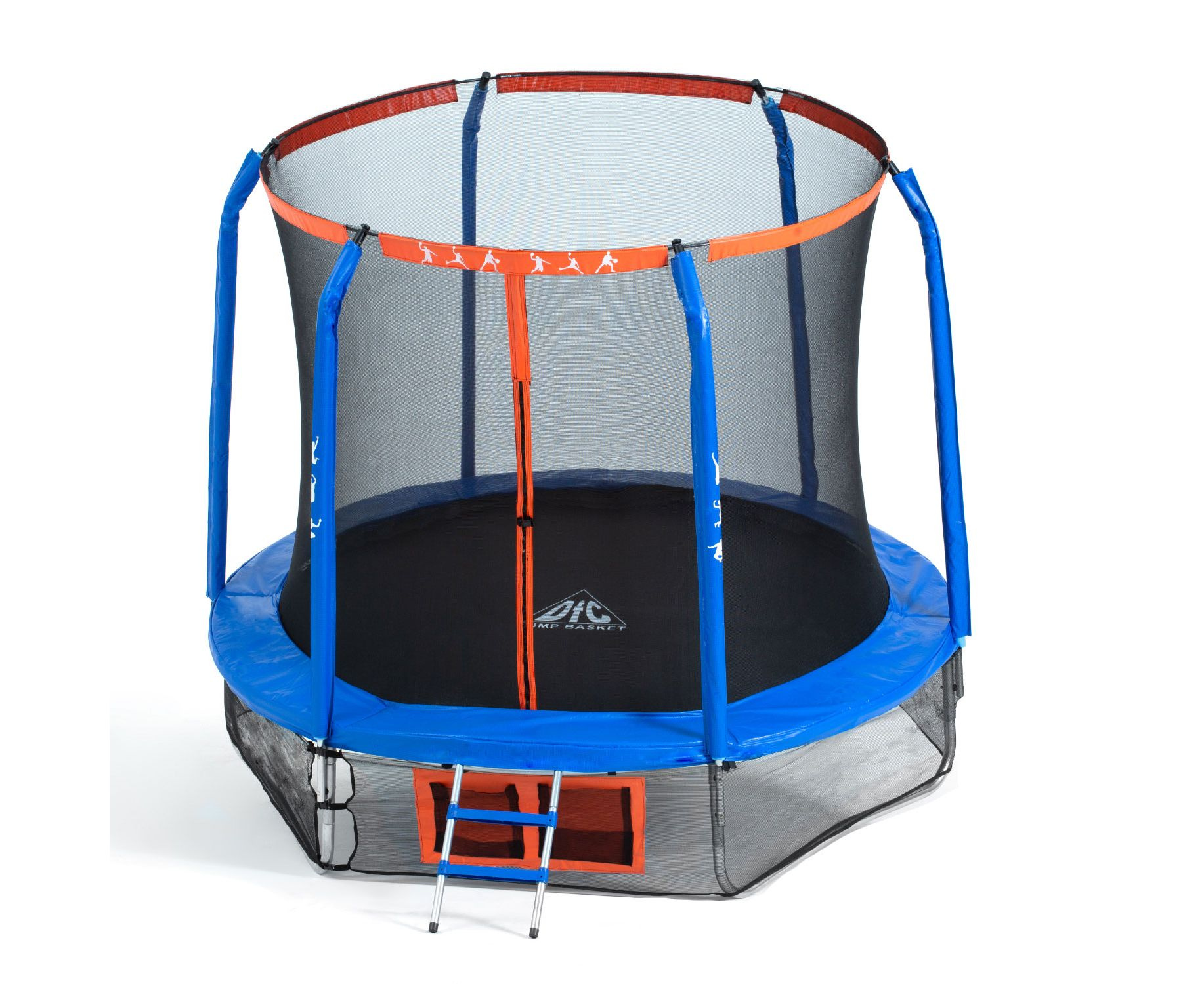 Батут с защитной сеткой DFC Jump Basket 6Ft