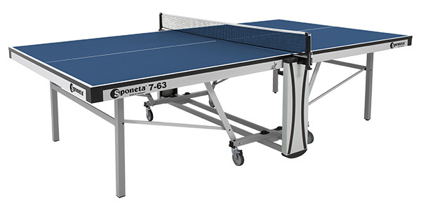 Sponeta S7-63, ITTF (синий) из каталога теннисных столов в Самаре по цене 75180 ₽