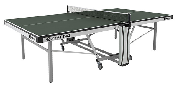 S7-62, ITTF (зеленый) в Самаре по цене 75180 ₽ в категории теннисные столы Sponeta