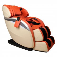 Домашнее массажное кресло Gess Futuro оранжево-бежевое в Самаре по цене 319000 ₽