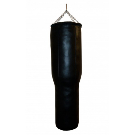 Подвесной боксерский мешок и груша Рокки Гильза 140х40 см. 55 кг. кожа