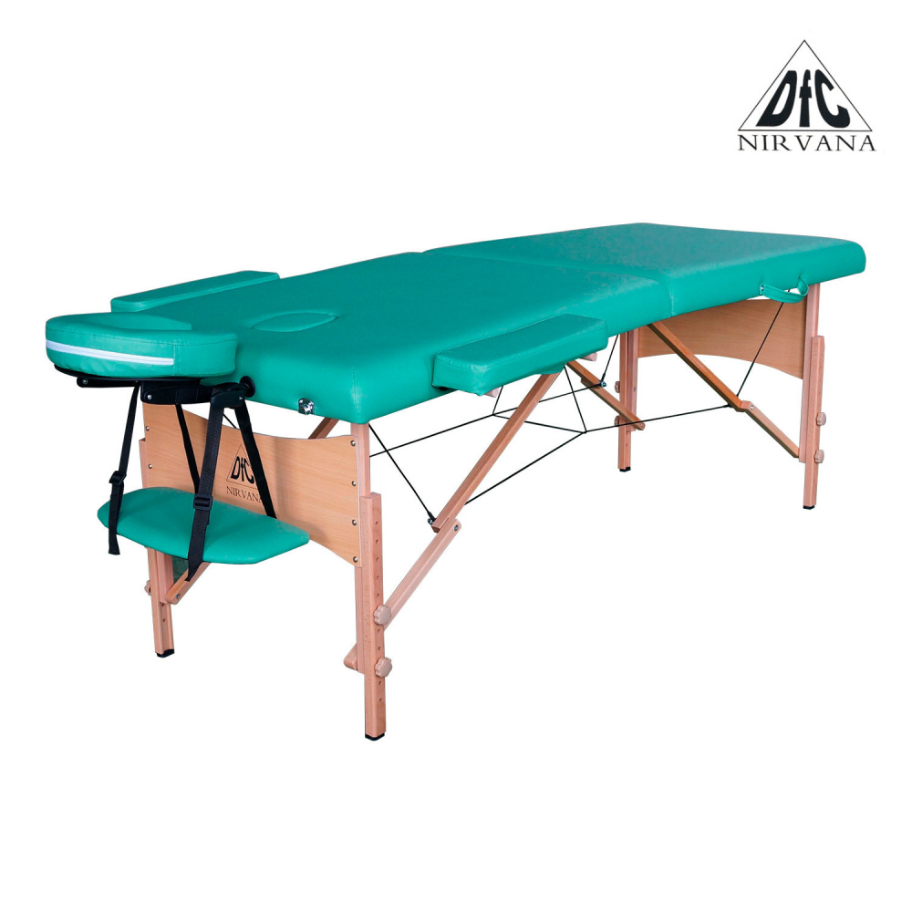 DFC Nirvana Relax (зеленый) из каталога массажных столов в Самаре по цене 13990 ₽