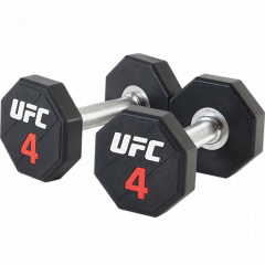 4 кг. в Самаре по цене 15683 ₽ в категории обрезиненные гантели UFC