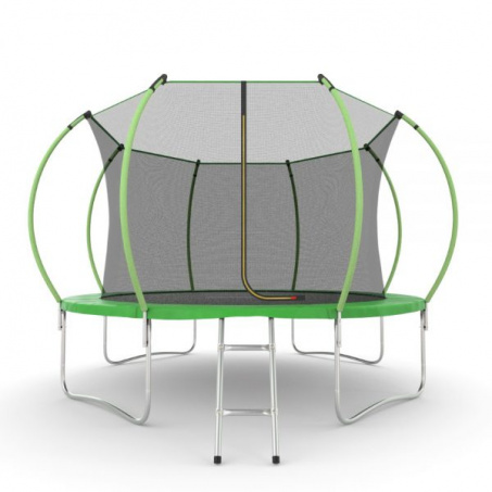Батут с защитной сеткой Evo Jump Internal 12ft (Green)