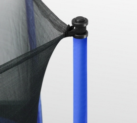 Батут с защитной сеткой Arland 8FT / 244 см Blue (внутренняя сетка)
