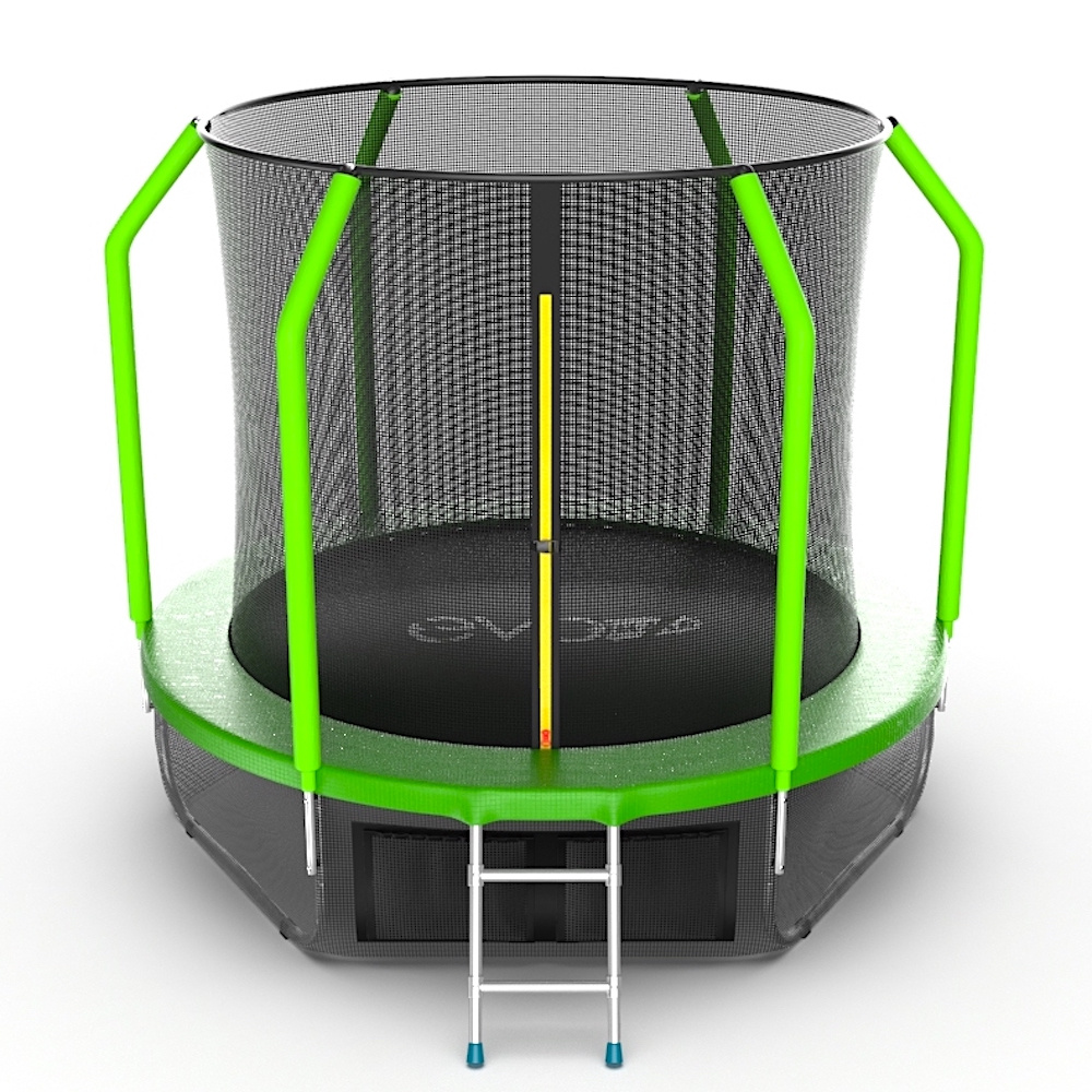 Evo Jump Cosmo 8ft (Green) + Lower net. из каталога батутов в Самаре по цене 23990 ₽