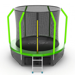 Батут с защитной сеткой Evo Jump Cosmo 8ft (Green) + Lower net. в Самаре по цене 23990 ₽