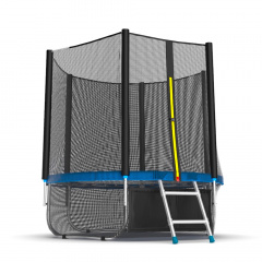 Батут с защитной сеткой Evo Jump External 6ft (Blue) + Lower net в Самаре по цене 20390 ₽