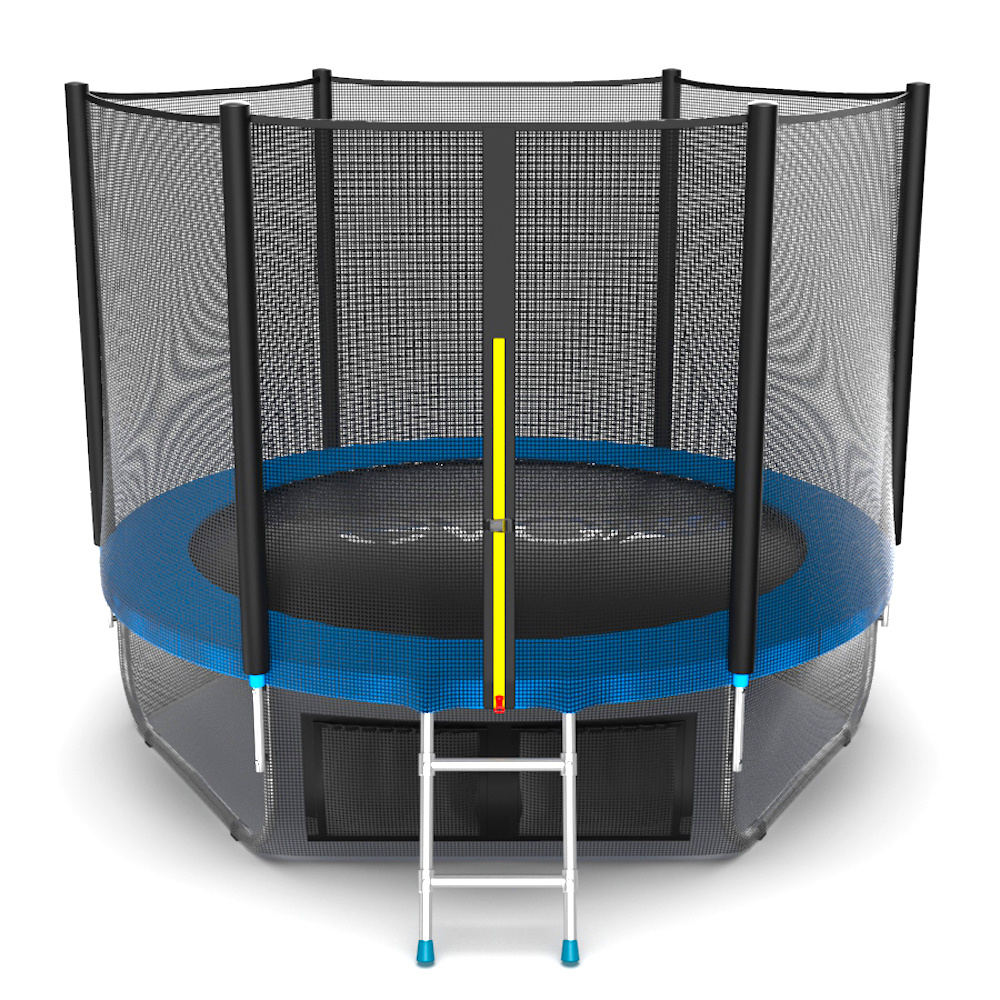 Evo Jump External 8ft (Blue) + Lower net из каталога батутов в Самаре по цене 22190 ₽