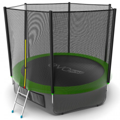 Батут с защитной сеткой Evo Jump External 10ft (Green) + Lower net в Самаре по цене 32290 ₽