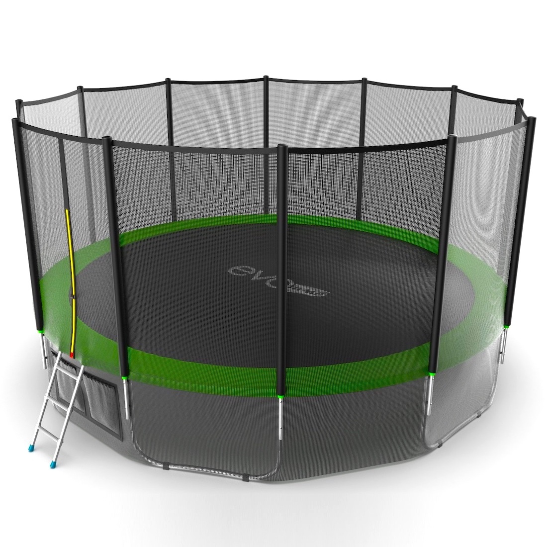 Батут с защитной сеткой Evo Jump External 16ft (Green) + Lower net
