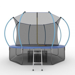 Батут с защитной сеткой Evo Jump Internal 12ft (Blue) + Lower net в Самаре по цене 31190 ₽