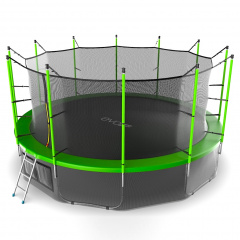 Батут с защитной сеткой Evo Jump Internal 16ft (Green) + Lower net в Самаре по цене 56390 ₽