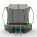 Батут с защитной сеткой Evo Jump Internal 10ft (Green) + Lower net