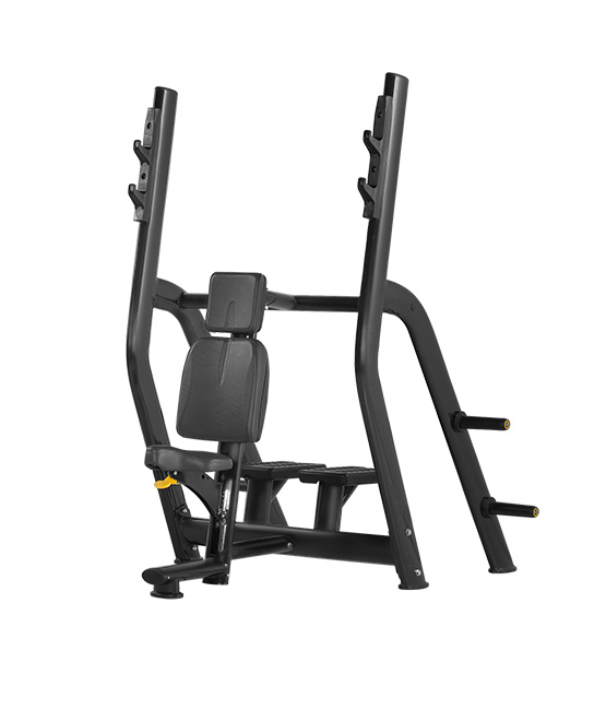 H-025B - со стойками черная вертикальная в Самаре по цене 42990 ₽ в категории силовые скамьи Bronze Gym