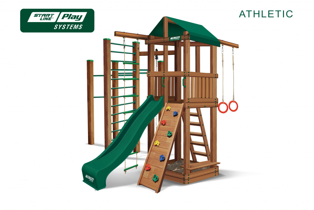 Athletic премиум Кедр в Самаре по цене 129260 ₽ в категории детские игровые комплексы Start Line