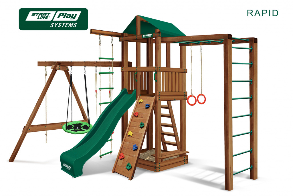 Rapid премиум Кедр в Самаре по цене 148900 ₽ в категории детские игровые комплексы Start Line