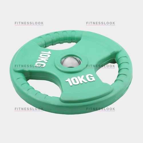 Oxygen евро-классик - 50 мм - 10 кг из каталога дисков (блинов) для штанг и гантелей в Самаре по цене 4090 ₽