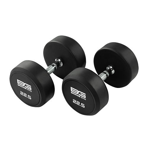 22.5 кг BG-PA-DB-R225 в Самаре по цене 6690 ₽ в категории обрезиненные гантели Bronze Gym