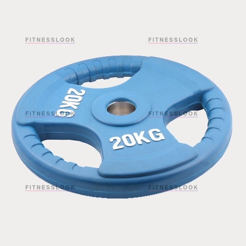 Oxygen евро-классик - 50 мм - 20 кг из каталога дисков для штанги с посадочным диаметром 50 мм. в Самаре по цене 8190 ₽