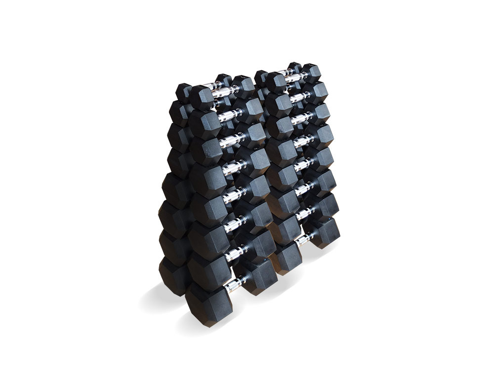 гексагональных  16 пар от 1 до 25 кг в Самаре по цене 139990 ₽ в категории гантельные ряды Body Solid