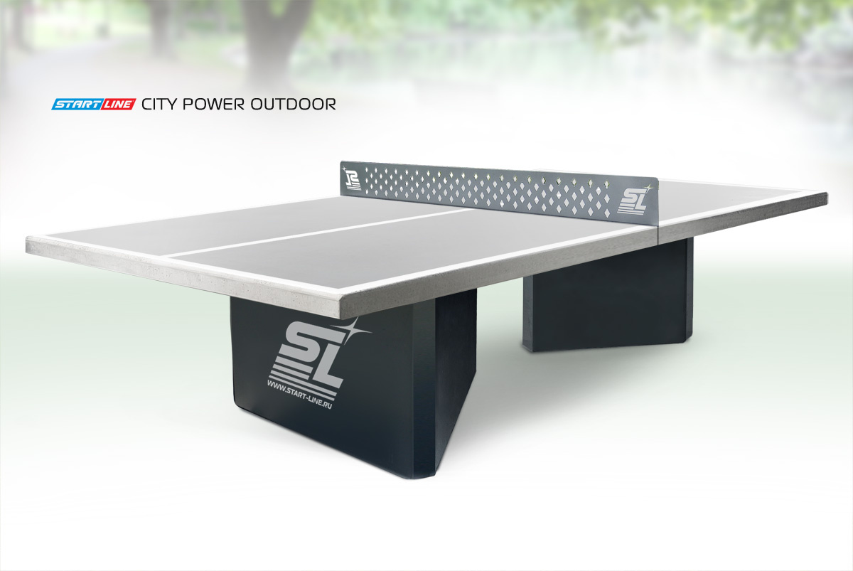 Start Line City Power Outdoor из каталога антивандальных теннисных столов в Самаре по цене 74590 ₽