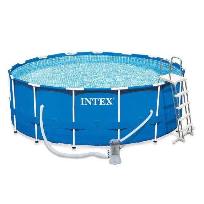 Intex Metal Frame 28242 из каталога каркасных бассейнов в Самаре по цене 78600 ₽