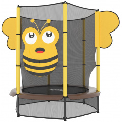 Unix line 4.6 ft Bee (140 cm) из каталога батутов с защитной сеткой в Самаре по цене 9590 ₽