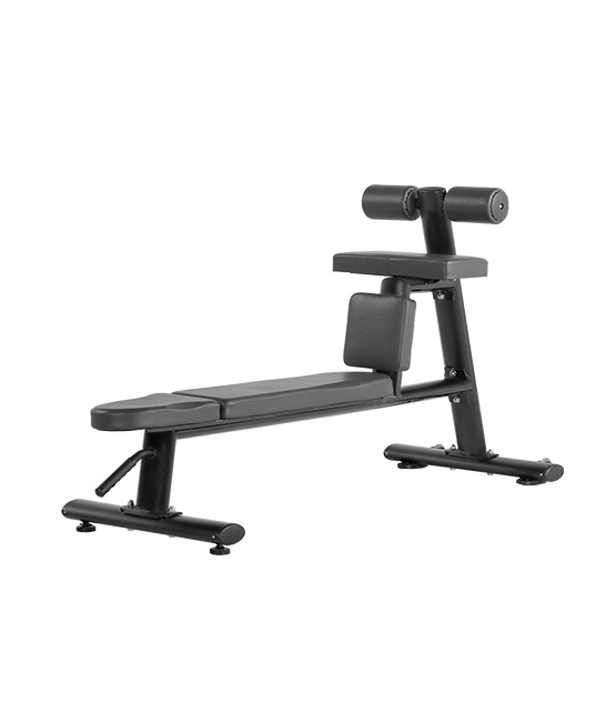 H-035 горизонтальная черная в Самаре по цене 45990 ₽ в категории скамьи для пресса Bronze Gym