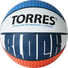 Torres BLOCK, р.7 B02077 из каталога баскетбольных мячей в Самаре по цене 1410 ₽
