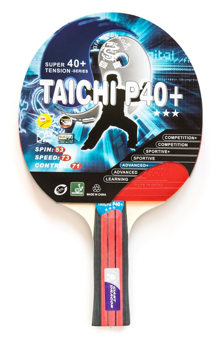 Dragon Taichi 3 Star New (коническая) в Самаре по цене 472 ₽ в категории ракетки для настольного тенниса Giant