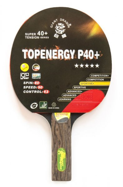 Dragon Topenergy 5 Star New (прямая) в Самаре по цене 910 ₽ в категории ракетки для настольного тенниса Giant