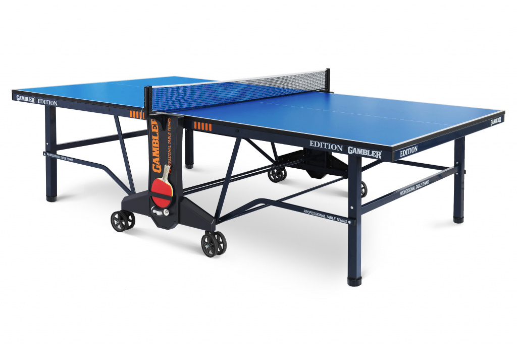 Gambler Edition blue из каталога теннисных столов для помещений в Самаре по цене 60990 ₽