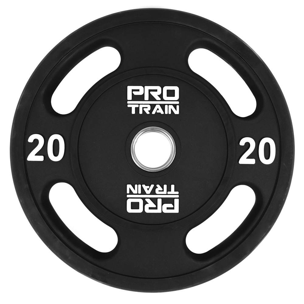 Protrain 20 кг. PPU-20 полиуретан из каталога дисков для штанги с посадочным диаметром 50 мм. в Самаре по цене 13981 ₽