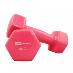 Protrain HC4005-4 (пара) из каталога виниловых гантелей в Самаре по цене 2580 ₽