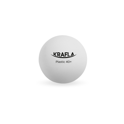 KRAFLA KRAFLA B-WT60 мяч без звезд (6шт) из каталога мячей для настольного тенниса в Самаре по цене 300 ₽