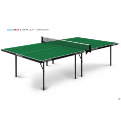Всепогодный теннисный стол Start Line Sunny Light Outdoor Зелёный в Самаре по цене 26590 ₽
