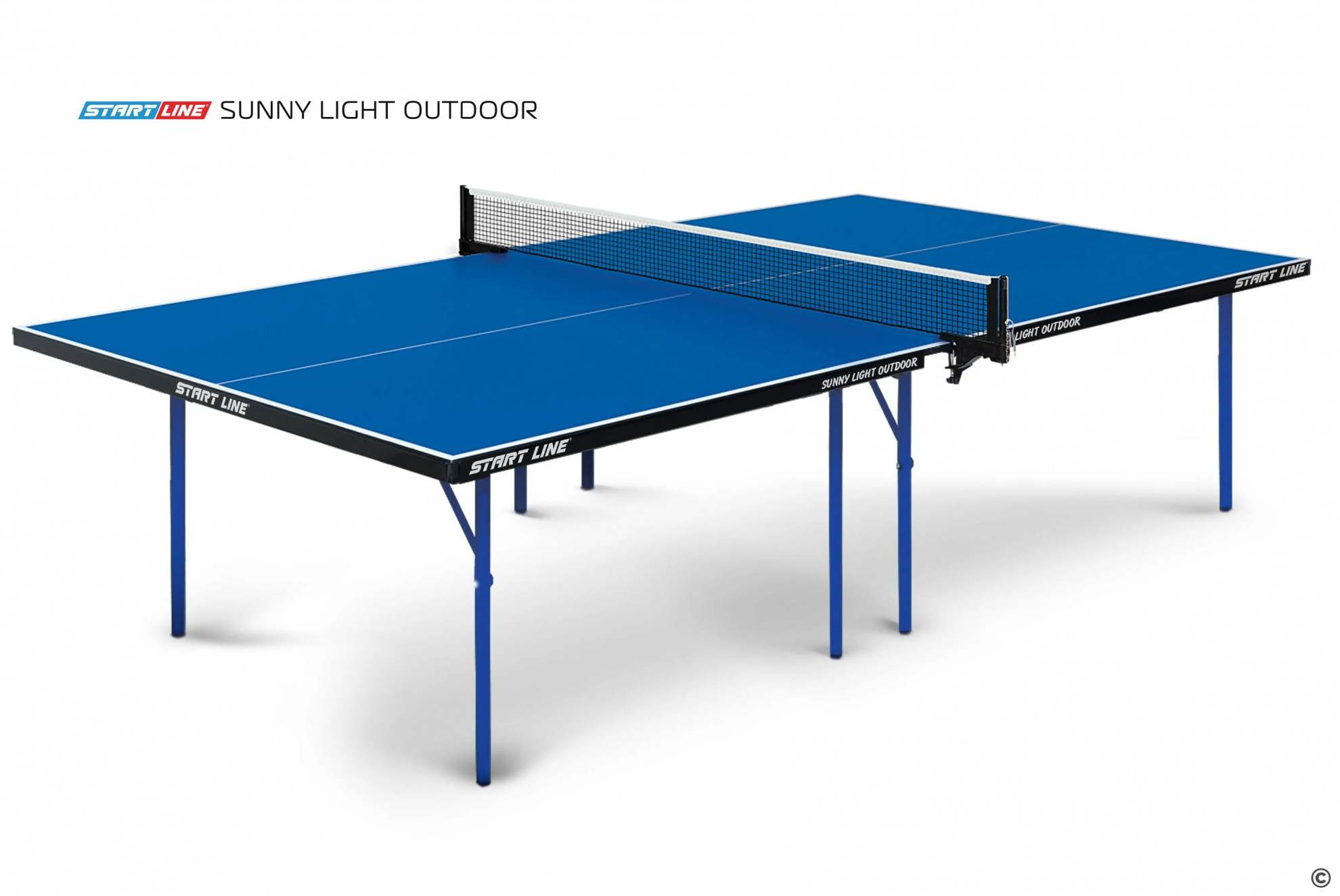Sunny Light Outdoor Синий в Самаре по цене 26590 ₽ в категории теннисные столы Start Line