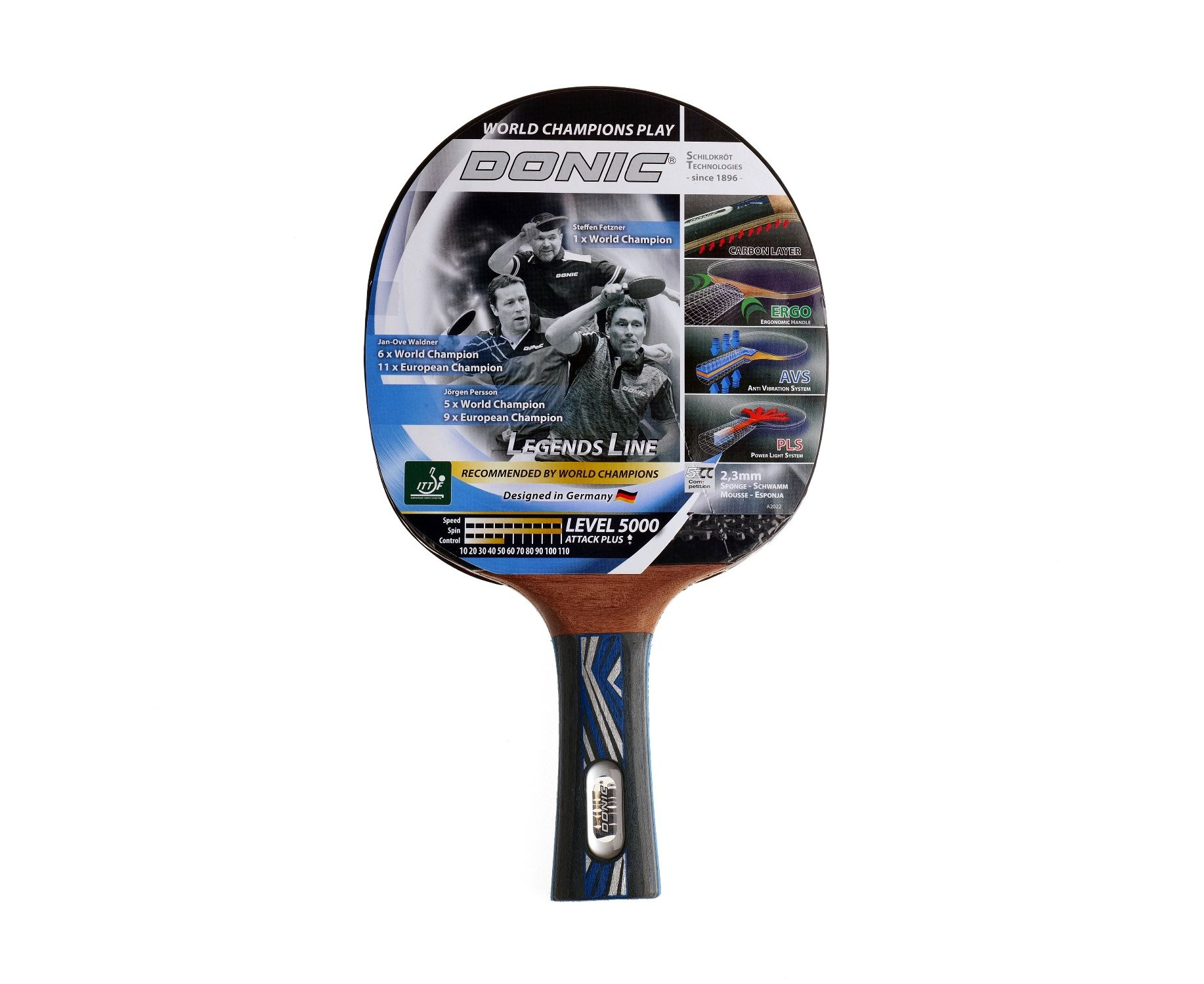 Legends 5000 в Самаре по цене 6991 ₽ в категории ракетки для настольного тенниса Donic