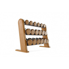 NOHrD DumbBells вишня из каталога гантельных рядов в Самаре по цене 1345385 ₽